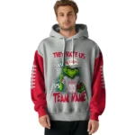 Houston Cougars Hoodie Personalized Grinch Fierce Red Best Selling