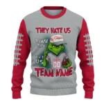 Houston Cougars Sweater Customized Grinch Fierce Red Best Selling