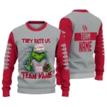 Houston Cougars Sweater Customized Grinch Fierce Red Best Selling