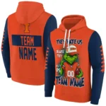 Illinois Fighting Illini Hoodie Customized Grinch Fierce Blue Best Selling