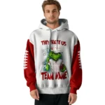 Indiana Hoosiers Hoodie Custom Grinch Fierce Red Best Selling