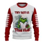 Indiana Hoosiers Sweater Personalized Grinch Fierce Red Best Selling