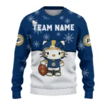 Indiana Pacers Sweater Customized Hello Kitty Blue Best Selling