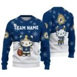 Indiana Pacers Sweater Customized Hello Kitty Blue Best Selling