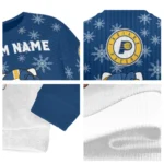 Indiana Pacers Sweater Customized Hello Kitty Blue Best Selling