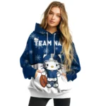 Indianapolis Colts Hoodie Custom Hello Kitty Blue Best Selling