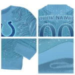 Indianapolis Colts Sweater Custom Tiger Pattern Best Selling