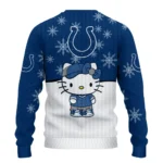Indianapolis Colts Sweater Personalized Hello Kitty Blue Best Selling