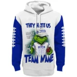 Inter Milan Hoodie Customized Grinch Fierce Blue Best Selling