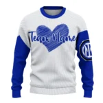 Inter Milan Sweater Customized Heart Sketch Blue White Best Selling