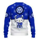 Inter Milan Sweater Customized Hello Kitty Blue Best Selling