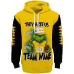 Iowa Hawkeyes Hoodie Personalized Grinch Fierce Black Best Selling