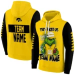 Iowa Hawkeyes Hoodie Personalized Grinch Fierce Black Best Selling