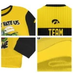 Iowa Hawkeyes Sweater Customized Grinch Fierce Black Best Selling
