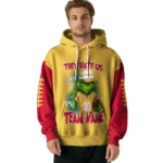Iowa State Cyclones Hoodie Customized Grinch Fierce Red Best Selling