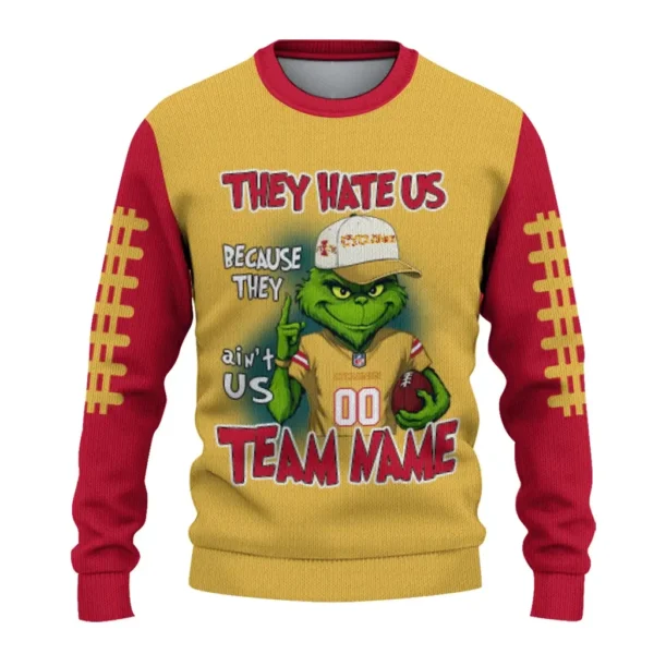 Iowa State Cyclones Sweater Custom Grinch Fierce Red Best Selling