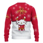 Iowa State Cyclones Sweater Customized Hello Kitty Red Best Selling