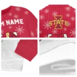 Iowa State Cyclones Sweater Customized Hello Kitty Red Best Selling