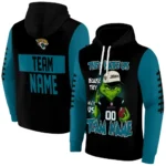 Jacksonville Jaguars Hoodie Custom Grinch Fierce Teal Best Selling