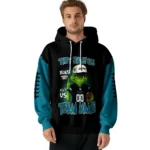 Jacksonville Jaguars Hoodie Custom Grinch Fierce Teal Best Selling