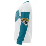 Jacksonville Jaguars Sweater Custom Heart Sketch Teal White Best Selling
