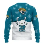 Jacksonville Jaguars Sweater Custom Hello Kitty Teal Best Selling