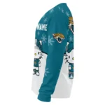 Jacksonville Jaguars Sweater Custom Hello Kitty Teal Best Selling