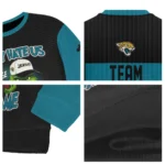 Jacksonville Jaguars Sweater Personalized Grinch Fierce Teal Best Selling