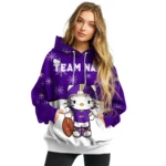 James Madison Dukes Hoodie Custom Hello Kitty Purple Best Selling