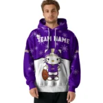 James Madison Dukes Hoodie Custom Hello Kitty Purple Best Selling