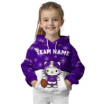 James Madison Dukes Hoodie Custom Hello Kitty Purple Best Selling