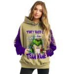 James Madison Dukes Hoodie Personalized Grinch Fierce Purple Best Selling