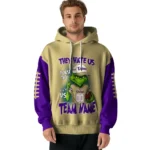 James Madison Dukes Hoodie Personalized Grinch Fierce Purple Best Selling