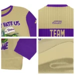 James Madison Dukes Sweater Customized Grinch Fierce Purple Best Selling