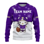 James Madison Dukes Sweater Personalized Hello Kitty Purple Best Selling