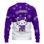 James Madison Dukes Sweater Personalized Hello Kitty Purple Best Selling
