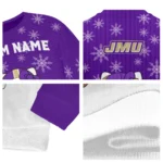 James Madison Dukes Sweater Personalized Hello Kitty Purple Best Selling