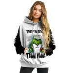 Juventus Hoodie Personalized Grinch Fierce Black Best Selling