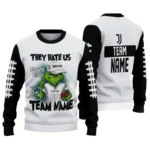 Juventus Sweater Customized Grinch Fierce Black Best Selling