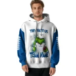 Kansas City Royals Hoodie Personalized Grinch Fierce Royal Blue Best Selling