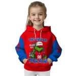 Kansas Jayhawks Hoodie Custom Grinch Fierce Blue Best Selling