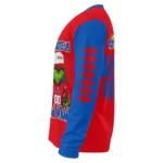 Kansas Jayhawks Sweater Personalized Grinch Fierce Blue Best Selling