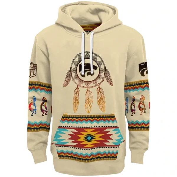 Kansas State Wildcats Hoodie Personalized Dreamcatcher Feathers Best Selling