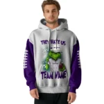 Kansas State Wildcats Hoodie Personalized Grinch Fierce Purple Best Selling