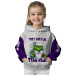 Kansas State Wildcats Hoodie Personalized Grinch Fierce Purple Best Selling