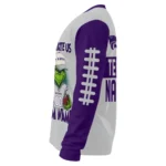 Kansas State Wildcats Sweater Customized Grinch Fierce Purple Best Selling
