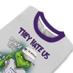 Kansas State Wildcats Sweater Customized Grinch Fierce Purple Best Selling