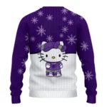 Kansas State Wildcats Sweater Personalized Hello Kitty Purple Best Selling