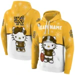 Kennesaw State Owls Hoodie Custom Hello Kitty Gold Best Selling