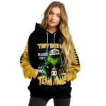 Kennesaw State Owls Hoodie Personalized Grinch Fierce Gold Best Selling